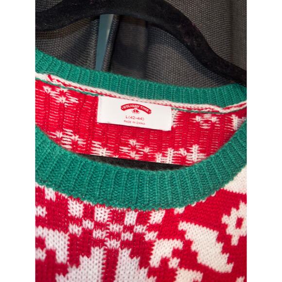 Ugly Christmas Sweater Xmas Size Large - Picture 2 of 3